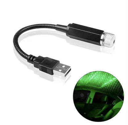 Mini projektor gwiazd USB LED