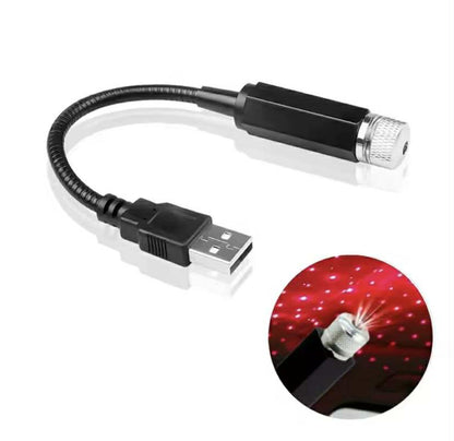 Mini projektor gwiazd USB LED