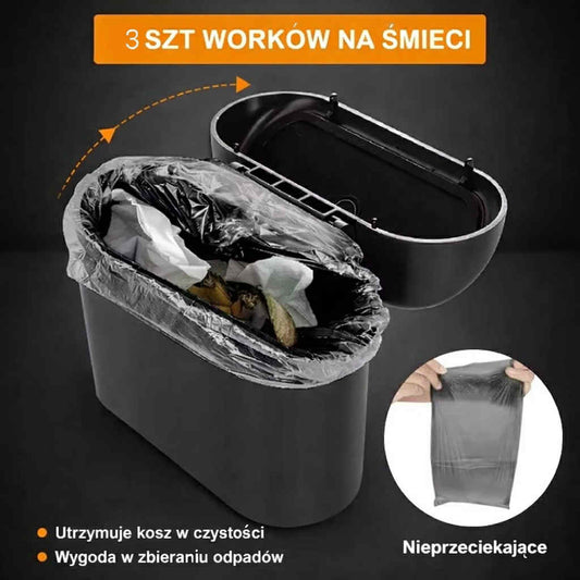 Samochodowy kosz na śmieci – czyste wnętrze auta każdego dnia