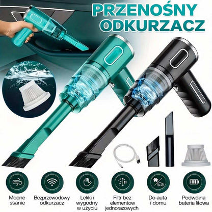 Przenośny odkurzacz do auta – czystość w każdej trasie
