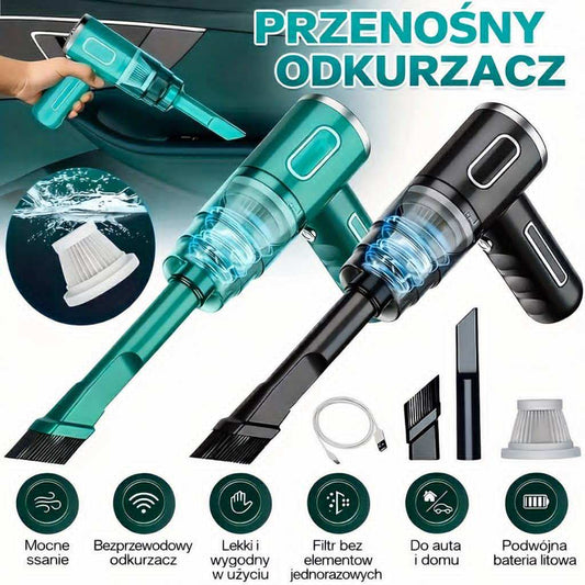 Przenośny odkurzacz do auta – czystość w każdej trasie