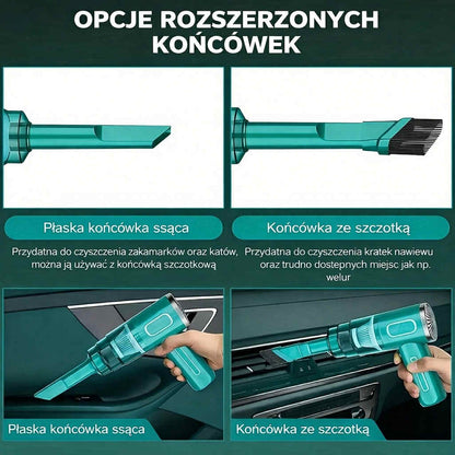 Przenośny odkurzacz do auta – czystość w każdej trasie