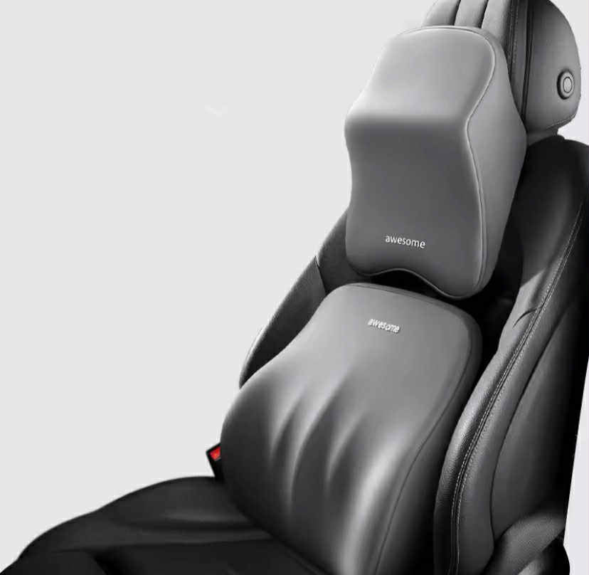 Comfort Drive – Zestaw Komfortu do Auta (Szyja + Plecy)